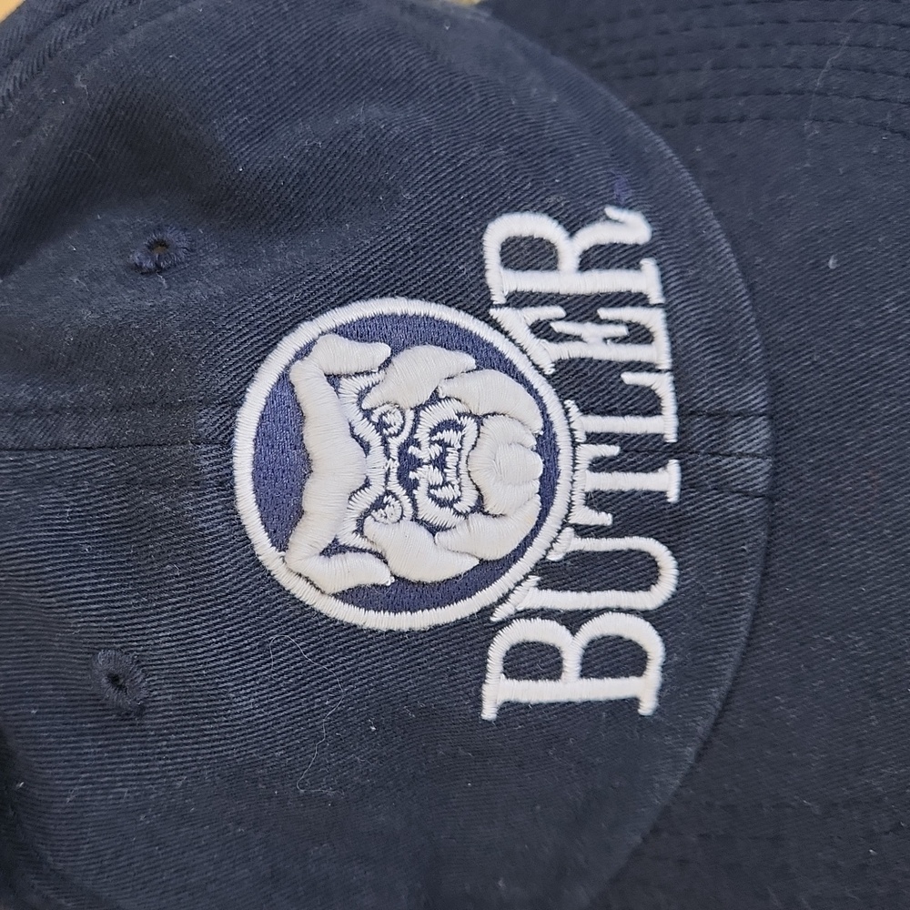 '47 Brand Franchise BUTLER BULLDOGS Navy Blue NCAA Fitted Baseball Hat Size XL - Picture 3 of 15